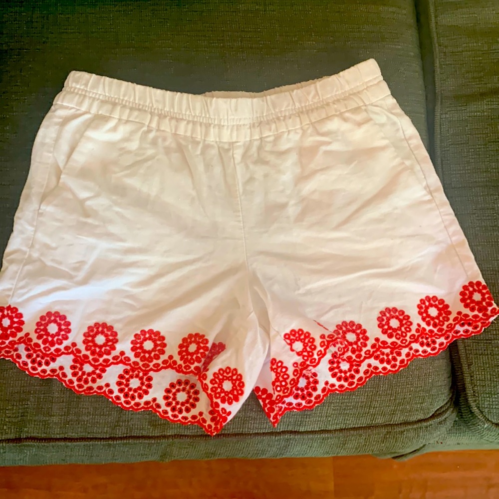 J Crew linen/cotton blend shorts